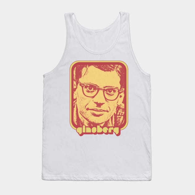 Ginsberg // Retro Aesthetic Fan Art Design Tank Top by DankFutura